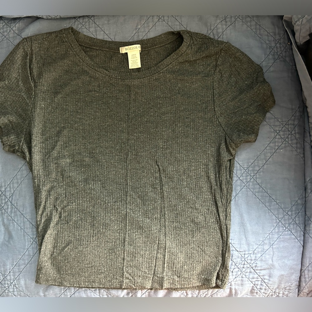 Bozolo Ribbed Crop Top